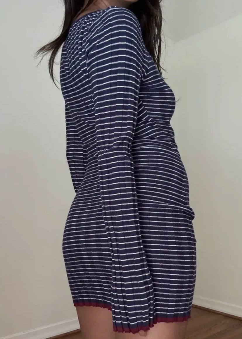 Bailey Striped Mini Dress