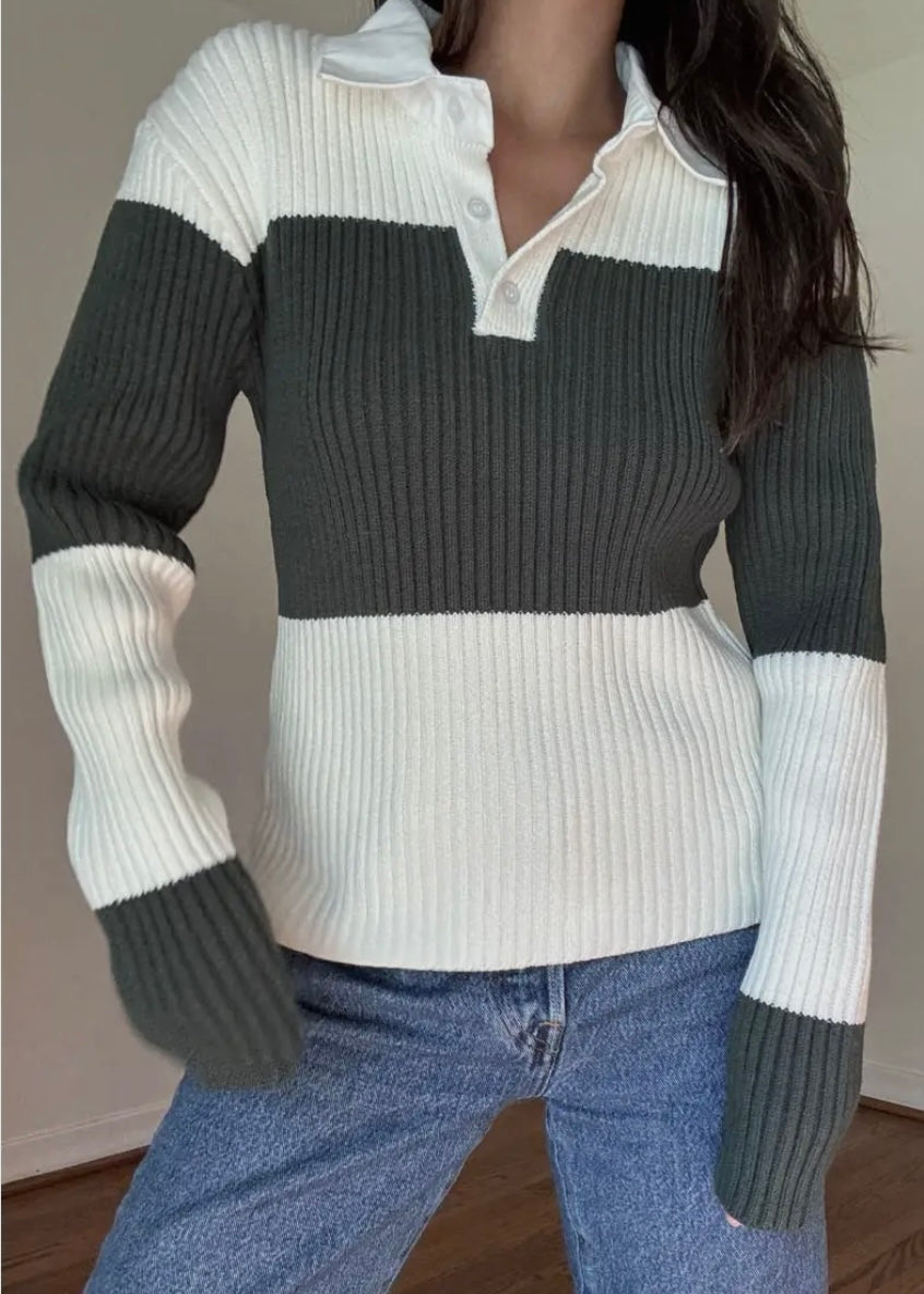 Wren Polo Sweater