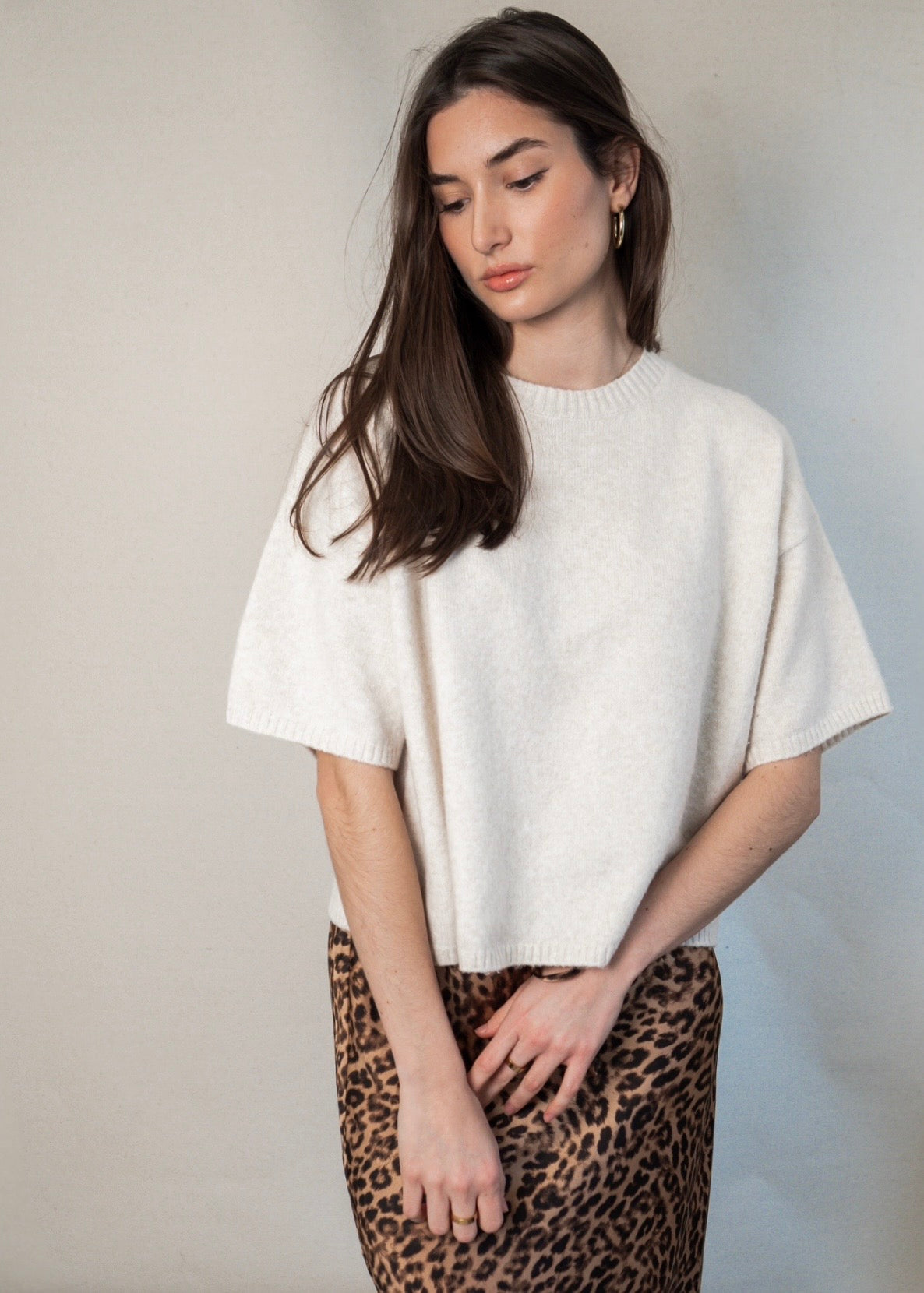 Belle Short Sleeve Sweater