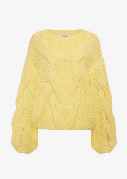 Rumored Nonna Sweater in Banana