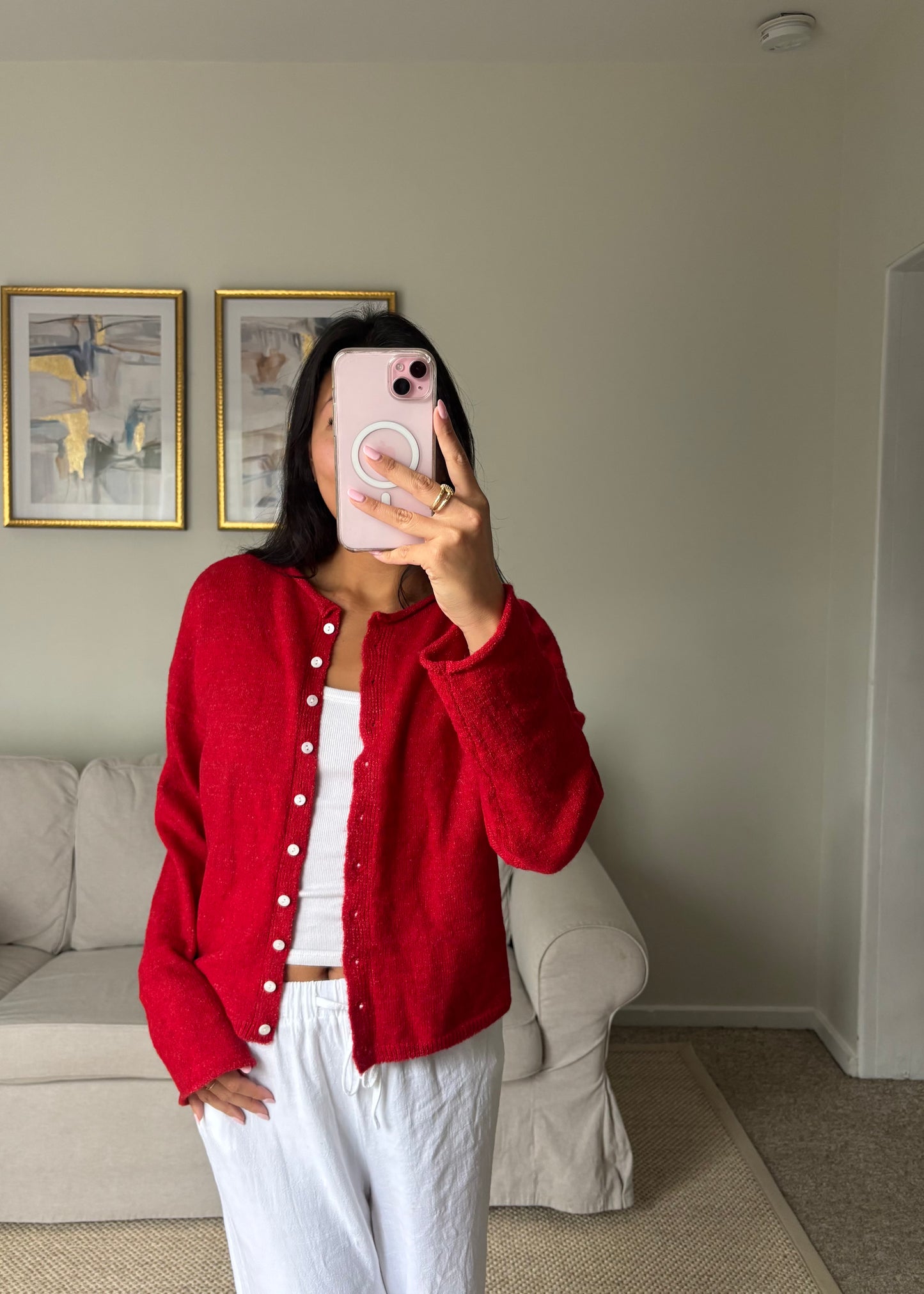 Lauren Sweater in Red