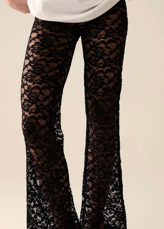 Jade Lace Pants