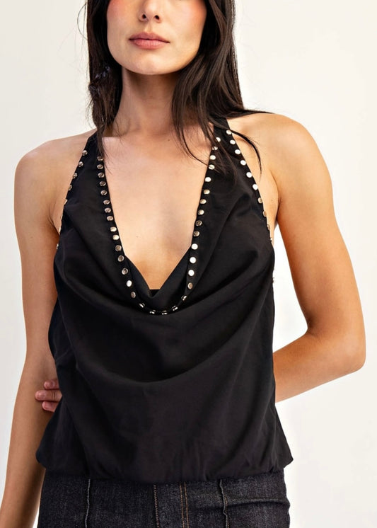 Drew Studded Top