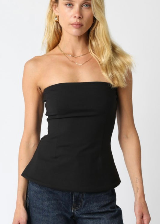 Emmy Strapless Top