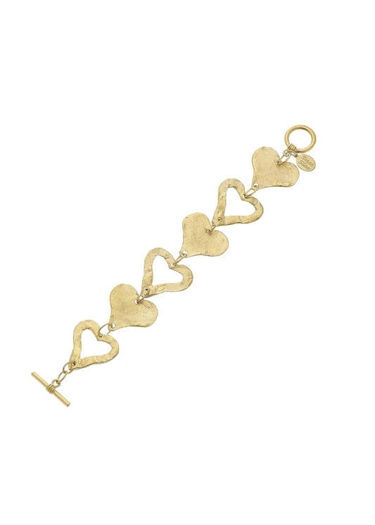 Linked Hearts Bracelet